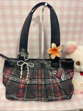Coach Tartan SoHo Tote bag
